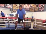 SHANE MOSLEY SHOWS EXTREME BALANCE & AGILITY BY RIDING GYM BALL @ PUBLIC WORKOUT (INCLUDES SHADOW)