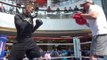 SAY SUHIN! - RICKY BURNS & TONY SIMS TECHNICAL PAD SESSION AHEAD OF DI ROCCO WORLD TITLE CLASH