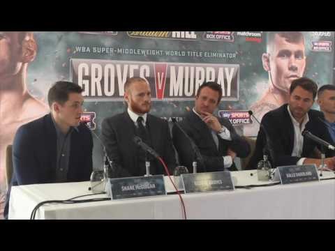 GEORGE GROVES v MARTIN MURRAY - OFFICIAL PRESS CONFERENCE W/ EDDIE HEARN, KALLE SAUERLAND