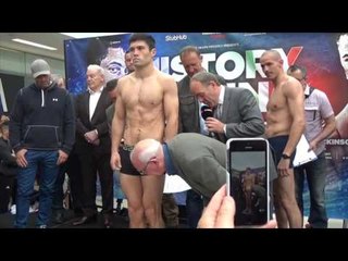 JOHN RYDER v ROBERT TALAREK - OFFICIAL WEIGH IH & HEAD TO HEAD / HISTORY IN THE MAKING