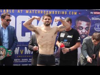 STEPHEN SMITH v DANIEL BRIZUELA - OFFICIAL WEIGH IN & HEAD TO HEAD / REAL LIFE ROCKY STORY