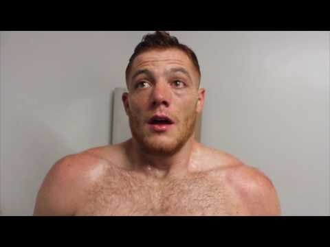 TOM BAKER POST FIGHT AFTER EMPHATIC TKO WIN & TALKS DIVISION RIVALS HOSEA BURTON & MILES SHINKWIN