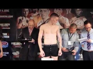 STEPHEN LEWIS v MAREK LASKOWSKI - OFFCIAL WEIGH IN / THE HOME COMING