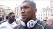 ANTHONY JOSHUA SAYS HE WILL KNOCK OUT BREAZEALE / POST-WEIGH IN INTERVIEW / JOSHUA v BREAZEALE