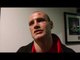 GEORGE GROVES REACTS TO UNANIMOUS DECISION WIN OVER MURRAY MURRAY - POST FIGHT INTERVIEW