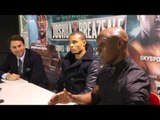 EDDIE HEARN TELLS CHRIS EUBANK SNR - 'IF YOU REALLY WANT GOLOVKIN FIGHT, ITS THERE, YOU CAN HAVE IT'