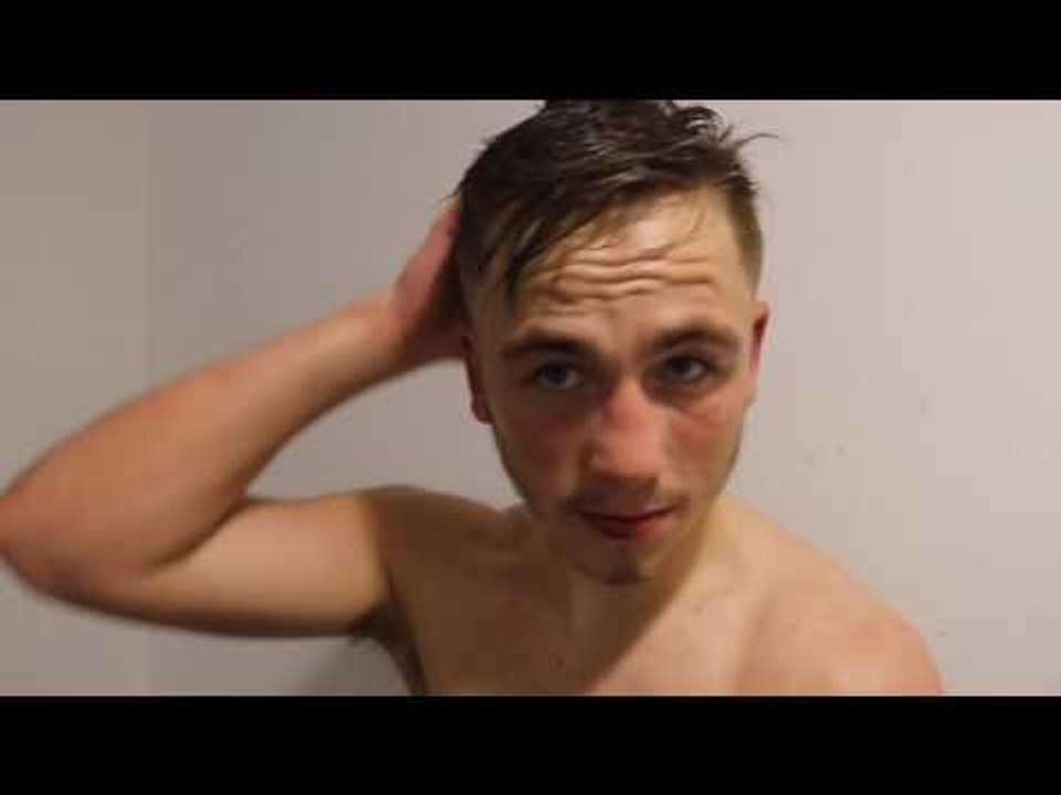 ALEX HUGHES REACTS TO POINTS WIN IN CARDIFF, WALES & PROMISES TO SHOW MORE NEXT TIME OUT