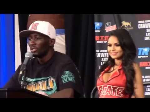 TERENCE CRAWFORD v VIKTOR POSTOL - POST FIGHT PRESS CONFERENCE - *TERENCE CRAWFORD*