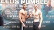 GAMAL YAFAI v JOSH WALE - OFFICIAL WEIGH IN & HEAD TO HEAD / LEEDS RUMBLE