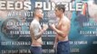 CONNOR SEYMOUR v LIAM GRIFFITHS - OFFICIAL WEIGH IN & HEAD TO HEAD / LEEDS RUMBLE