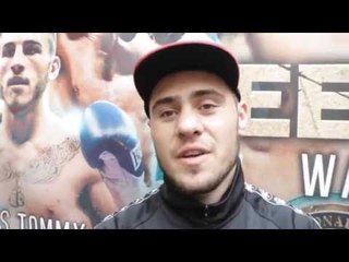 DAVE ALLEN - 'I EXPECT TO GET HIT HARD & OFTEN, DILLIAN DONT REALISE IM MADE OF MARBLE'