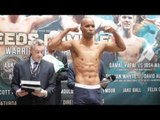 LUKE CAMPBELL v ARGENIS MENDEZ - OFFICIAL WEIGH IN & HEAD TO HEAD / LEEDS RUMBLE