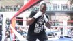 BODY-SNATCHER RAW! - DILLIAN WHYTE HAMMERS THE PADS WITH TRAINER MARK TIBSS / WHYTE v ALLEN