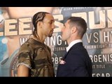 TYRONE NURSE v TOMMY COYLE - HEAD TO HEAD @ FINAL PRESS CONFERENCE / LEEDS RUMBLE