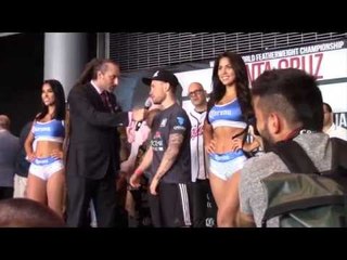 CARL FRAMPTON - 'WHEN I HIT HIM HARD ON THE CHIN IT COULD BE GAME OVER' / FRAMPTON v SANTA CRUZ