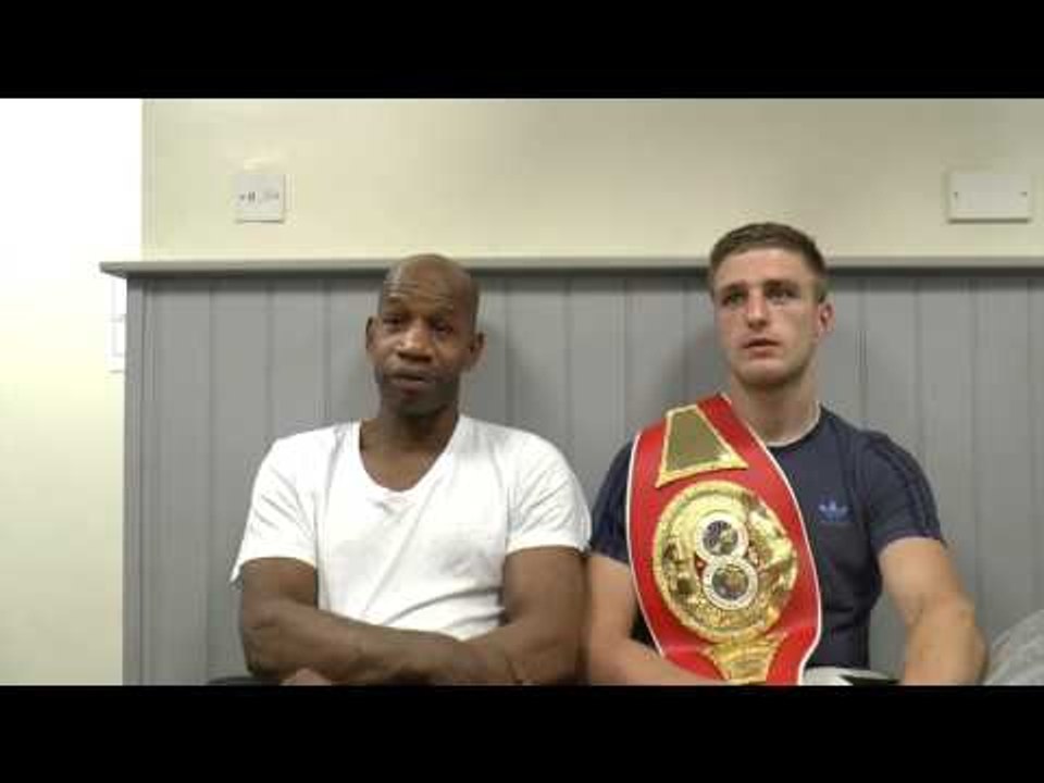 'ITS BEEN FANTASTIC SPARRING KELL BROOK HIS POWER WILL SHOCK EVERYONE' -REECE CARTWRIGHT & MANNERS