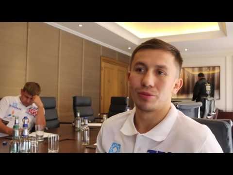 GENNADY GOLOVKIN - 'I'LL STREET FIGHT KELL BROOK' - GGG WANTS A CRAZY FIGHT / TALKS TWIN BROTHER MAX