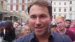 'YOU ASK ME THE QUESTIONS!' - EDDIE HEARN ANSWERS FAN'S QUESTIONS AT GOLOVKIN v BROOK WORKOUT
