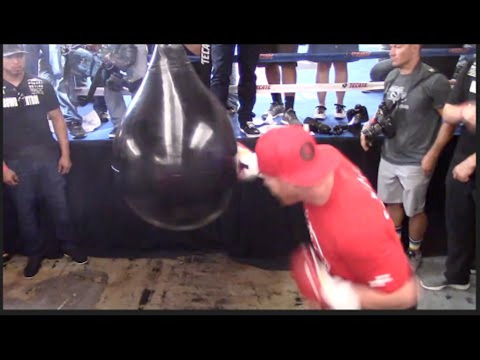 POWERFUL! - SAUL CANELO ALVAREZ SMASHES THE HEA...