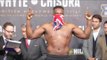 DILLIAN WHYTE v DERECK CHISORA - (COMPLETE) OFFICIAL WEIGH IN / JOSHUA v MOLINA