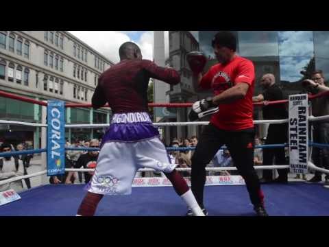 'EL CHACAL' GUILLERMO RIGONDEAUX - (FULL) PAD SESSION FROM WALES - RIGONDEAUX v DICKENS