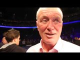 BARRY HEARN REACTS TO KELL BROOK'S DEVASTATING DEFEAT TO GENNADY GOLOVKIN -  POST FIGHT