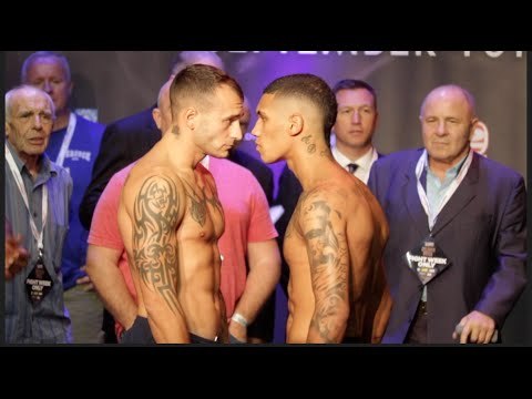 THE DESTROYER!! - CONOR BENN v JOE DUCKER - OFFICIAL WEIGH IN & HEAD TO HEAD / GOLOVKIN v BROOK