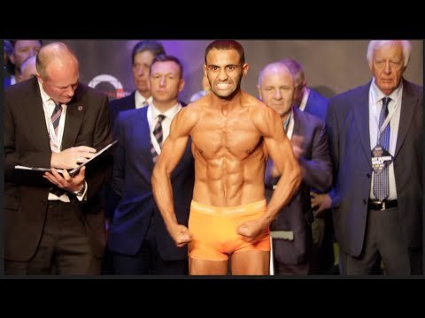 KID GALAHAD v EMILIANO SALVINI - OFFICIAL WEIGH IN & HEAD TO HEAD / GOLOVKIN v BROOK