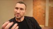 WLADIMIR KLITSCHKO - 'IM OBSESSED WITH TYSON FURY' & RESPONSE TO TYSON FURY NO SHOW