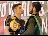 ANTHONY CROLLA v JORGE LINARES - HEAD TO HEAD @ FINAL PRESS CONFERENCE / TWO WORLDS COLLIDE