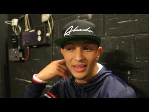 MARCUS MORRISION REACTS TO CROLLA DEFEAT TO LINARES & HIS 1st ROUND KO OF ROYER IN MANCHESTER