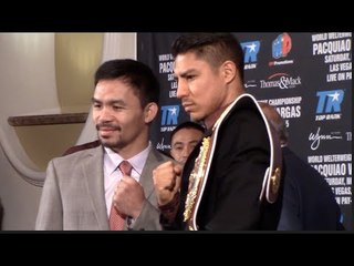 MANNY PACQUIAO v JESSIE VARGAS - OFFICIAL HEAD TO HEAD