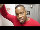 SPARRED JAMES DeGALE A FEW TIMES HES BRILLIANT. I CANT WAIT TI GET TO THAT LEVEL -DARRYLL WILLIAMS