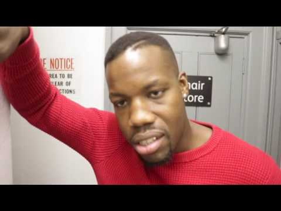 SPARRED JAMES DeGALE A FEW TIMES HES BRILLIANT. I CANT WAIT TI GET TO THAT LEVEL -DARRYLL WILLIAMS