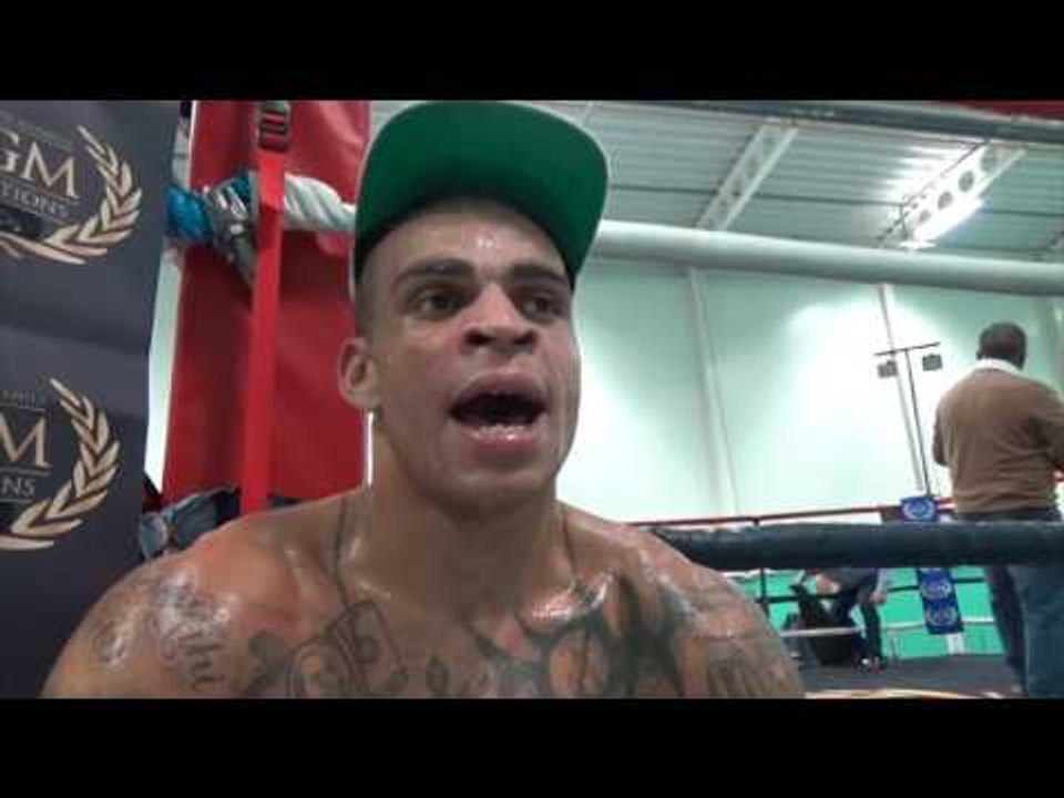 INTRODUCING UNDEFEATED JOE SHERRIFF (8-0) TO THE iFL TV VIEWERS AFTER HIS POINTS WIN IN BIRMINGHAM