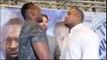 INTENSE HEAVYWEIGHT BEEF!! DILLIAN WHYTE v IAN LEWISON - OFFICIAL HEAD TO HEAD / WHYTE v LEWISON