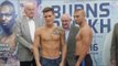 LEWIS PAULIN v ADRIAN FUZESI - OFFICIAL WEIGH IN & HEAD TO HEAD / BURNS v RELIKH