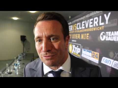 KALLE SAUERLAND REACTS TO HOME TOWN HERO BRAEHMER DEFEAT TO NATHAN CLEVERLY IN GERMANY