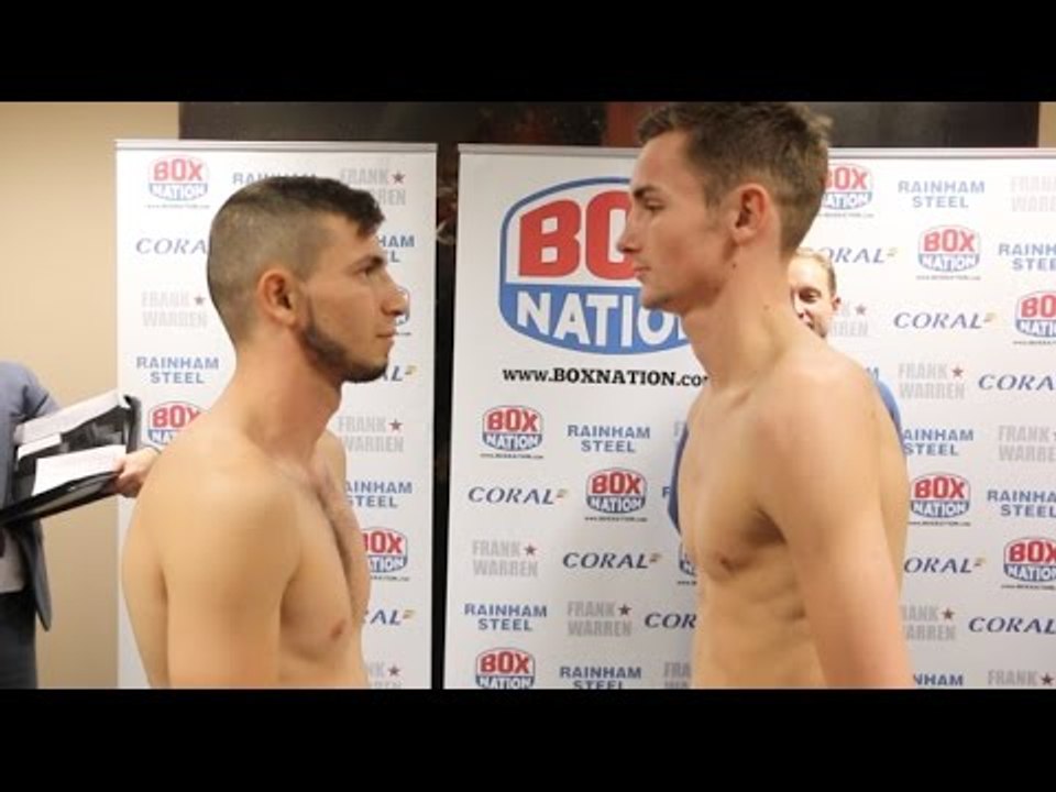 BOY JONES JNR v TAMAS LASKA - OFFICIAL WEIGH IN VIDEO & HEAD TO HEAD / JONES JR v LASKA