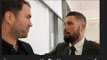 'DON'T TALK TO ME ABOUT DAVID HAYE!!' - TONY BELLEW & EDDIE HEARN ON BJ FLORES BUT REFUSES HAYE TALK