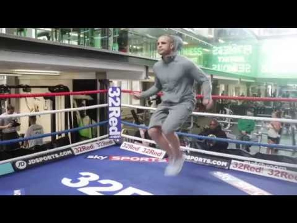 BJ FLORES CUTS SHORT MEDIA WORKOUT AHEAD OF CLASH WITH WBC CHAMPION TONY BELLEW