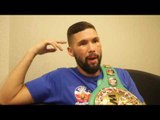 TONY BELLEW REACTS TO DESTROYING BJ FLORES & HIS RINGSIDE ANGER RAGE WITH 'PLAYBOY P****