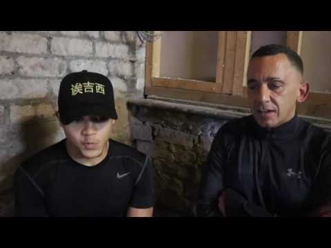 INTRODUCING HIGHLY RATED MARCEL BRAITHWAITE & TRAINER WAYNE SMITH @ GOLDEN GLOVES ABC / iFL TV