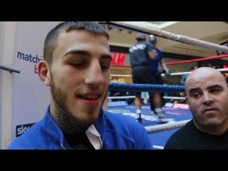 'I CANT WALK AROUND BIRMINGHAM ON SUNDAY MORNING, IF I LOSE TO GAVIN' - SAM EGGINGTON (& JON PEGG)