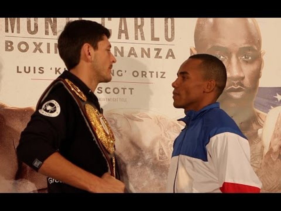 JAMIE McDONNELL v LIBORIO SOLIS HEAD TO HEAD @ PRESS CONFERENCE / MONTE CARLO BOXING BONANZA