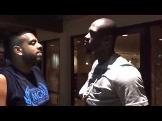 WHEN DEONTAY WILDER BOTTLED IT FROM KUGAN CASSIUS .....