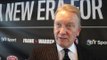 EXPOSURE IS A DEAD ISSUE NOW - FRANK WARREN ON BT SPORT-BOXNATION - READY TO RIVAL SKY SPORTS BOXING