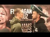 TOMMY LANGFORD v SAM SHEEDY - OFFICIAL HEAD TO HEAD @ CARDIFF PRESS CONFERENCE
