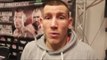 LIAM WILLIAMS -'IM GUTTED FOR PATTERSON I WAS READY FOR HIM. ITS STRANGE ITS WORKED OUT OK FOR ME'