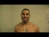 NICK PARPA LANDS FEROCIOUS 2nd ROUND KO AT YORKHALL (POST FIGHT INTERVIEW)